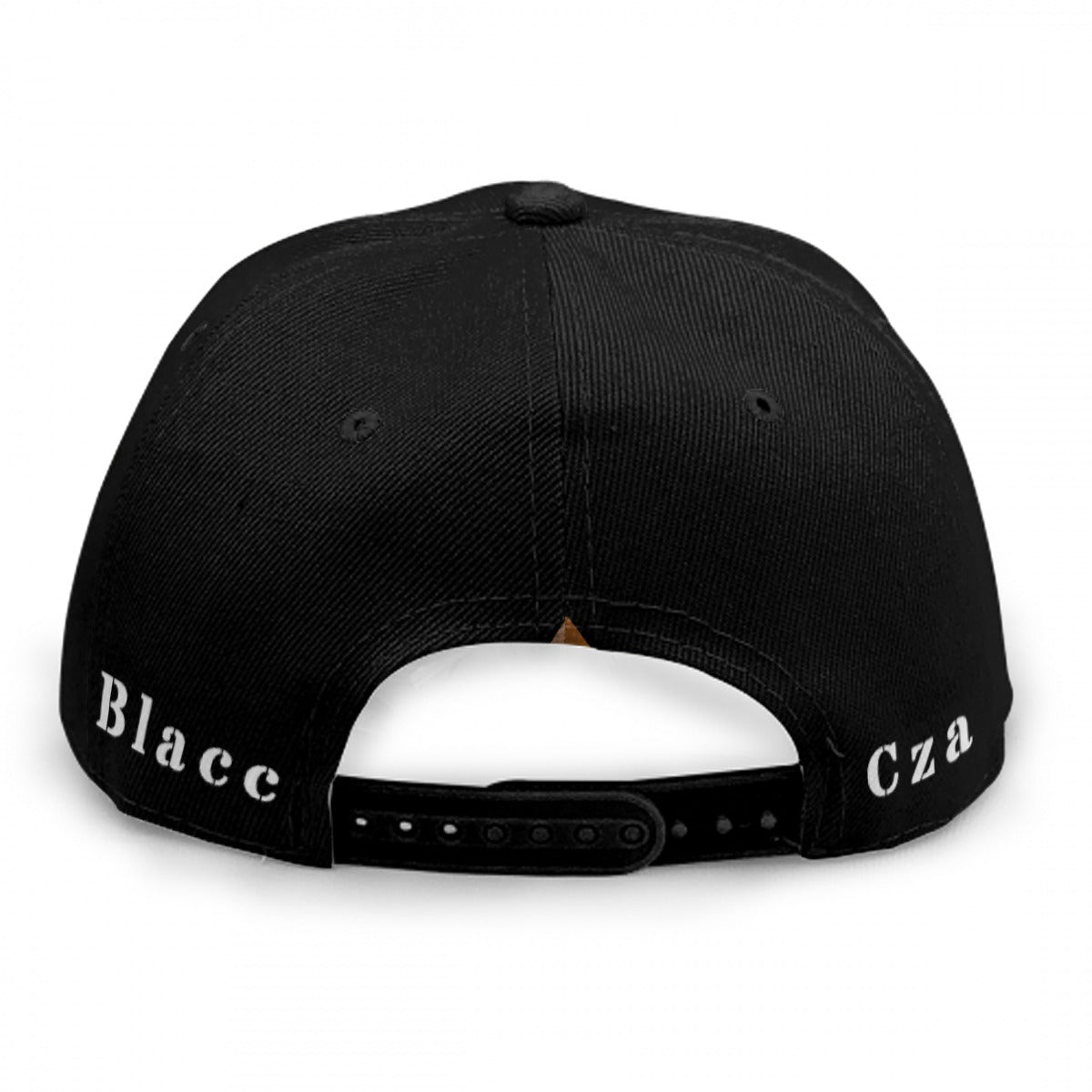 Blacc CZA Baseball Cap With Flat Brim