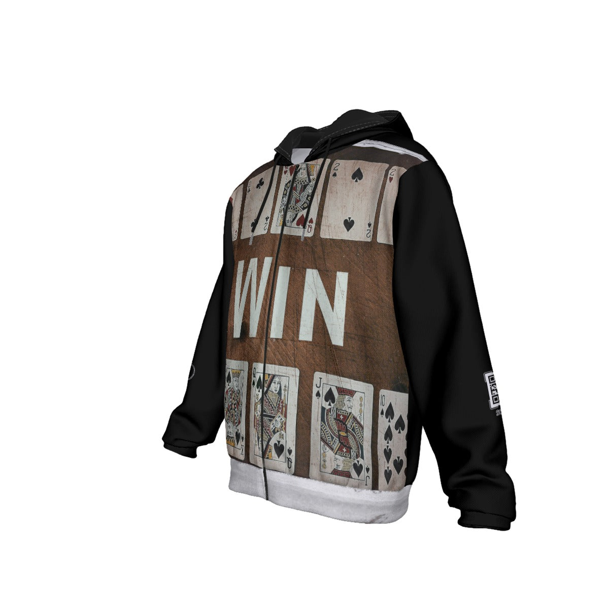 Blacc CZA Win Men's Heavy Fleece Zip Up Hoodie