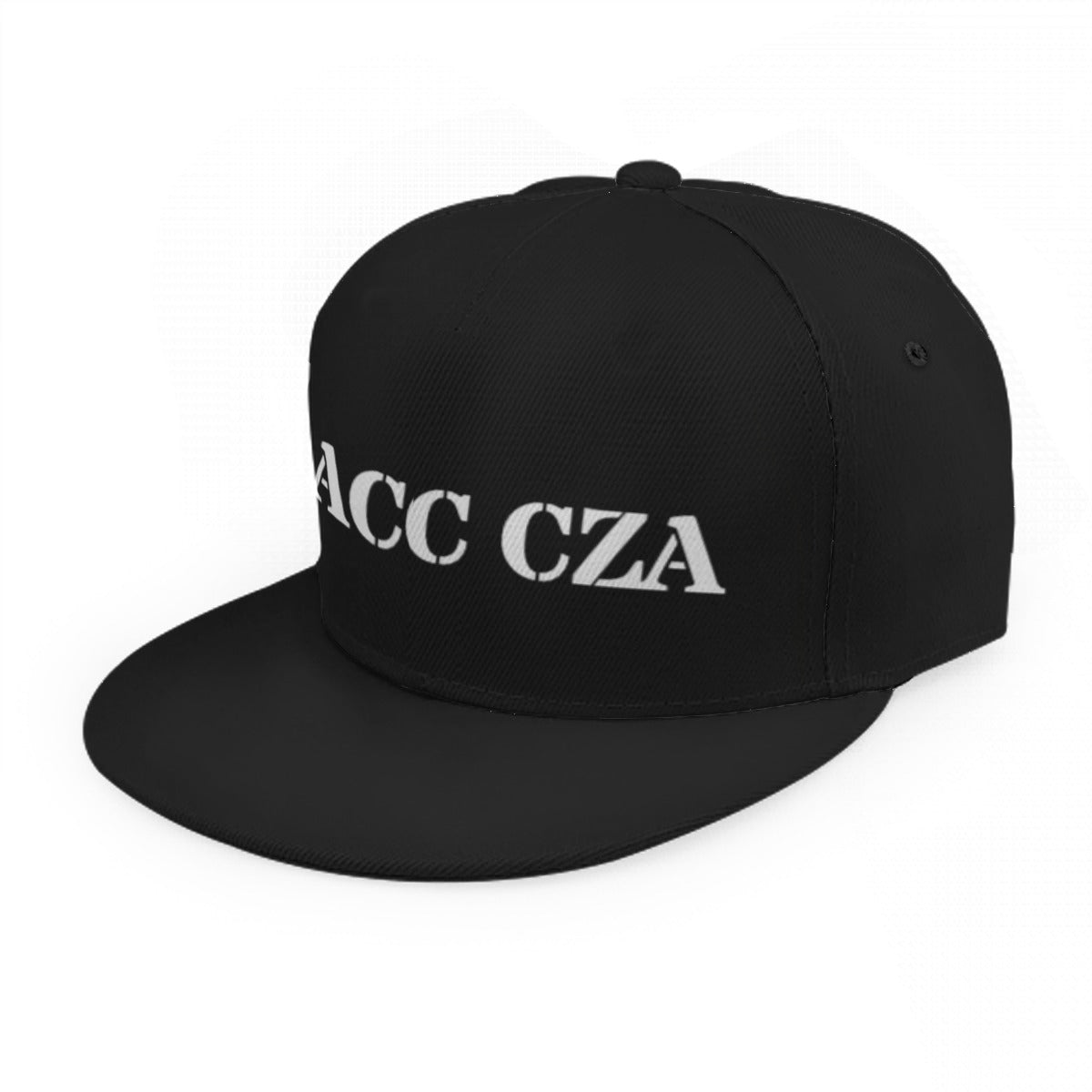 Blacc CZA Baseball Cap With Flat Brim