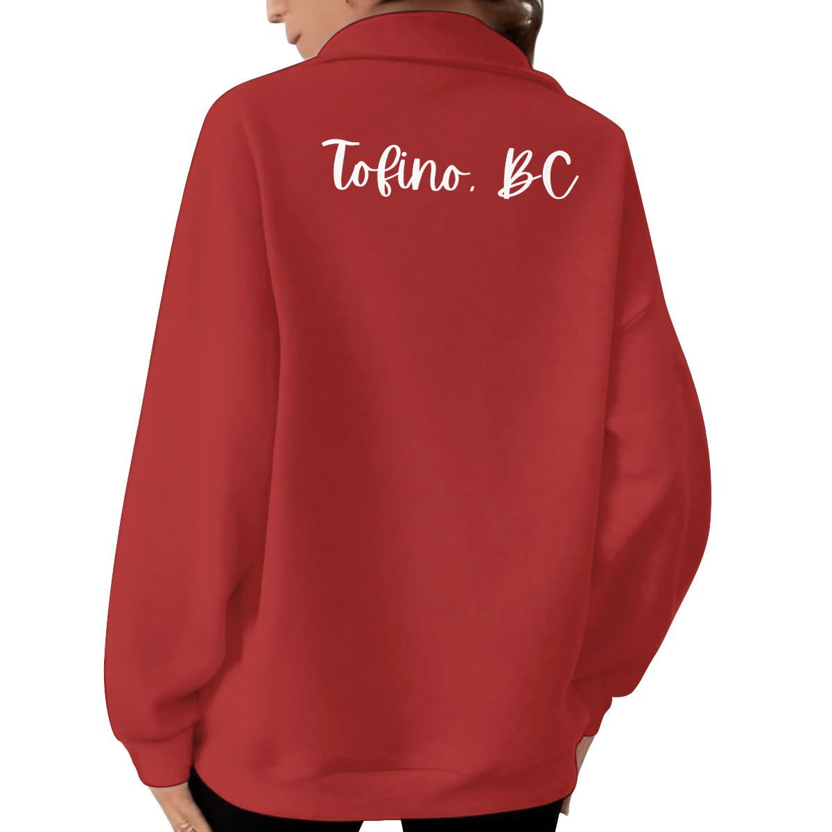 Suspect Hero Crab Trap Women's Half-Zip Sweatshirt With Fleece