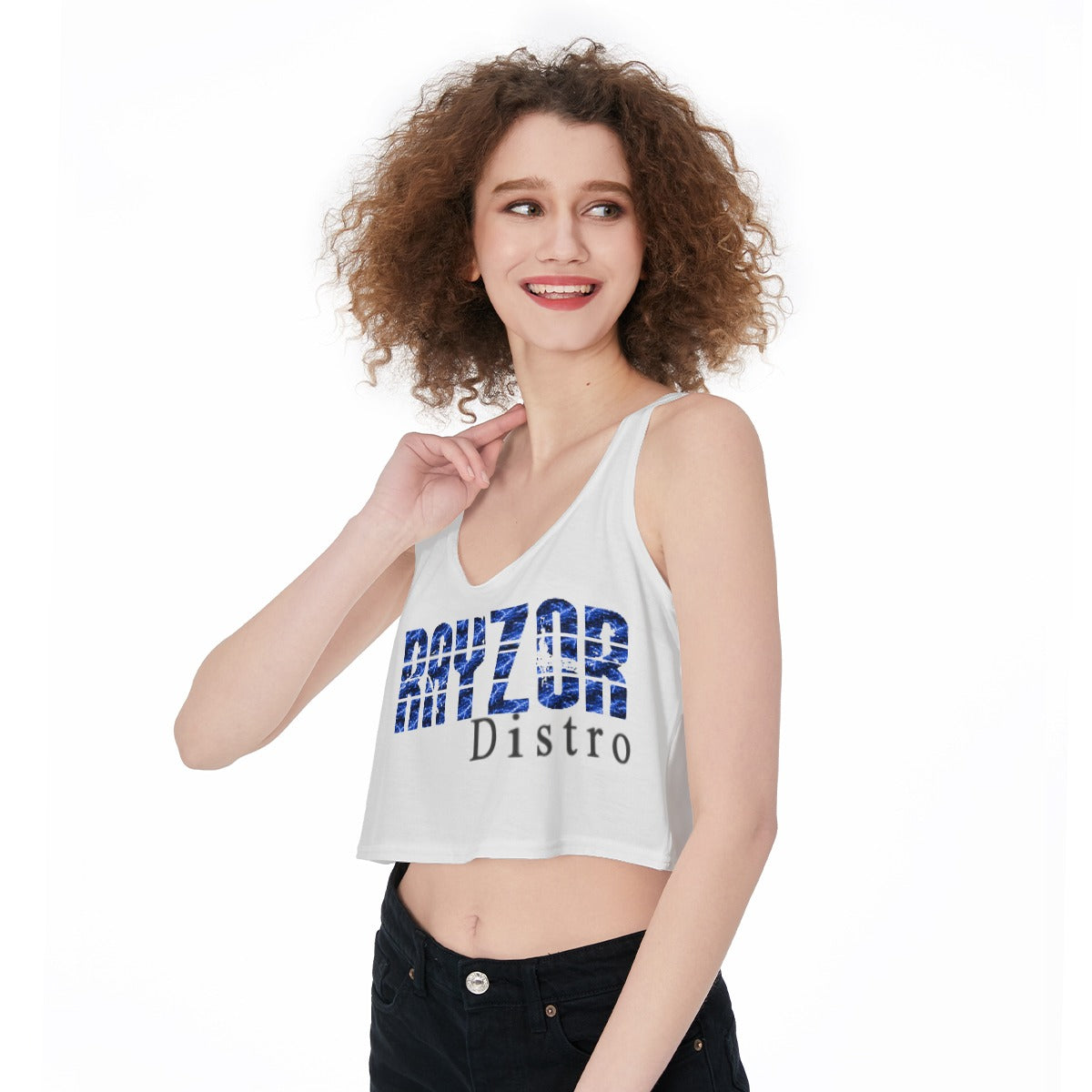 Rayzor Distro  Crop-Tank Top