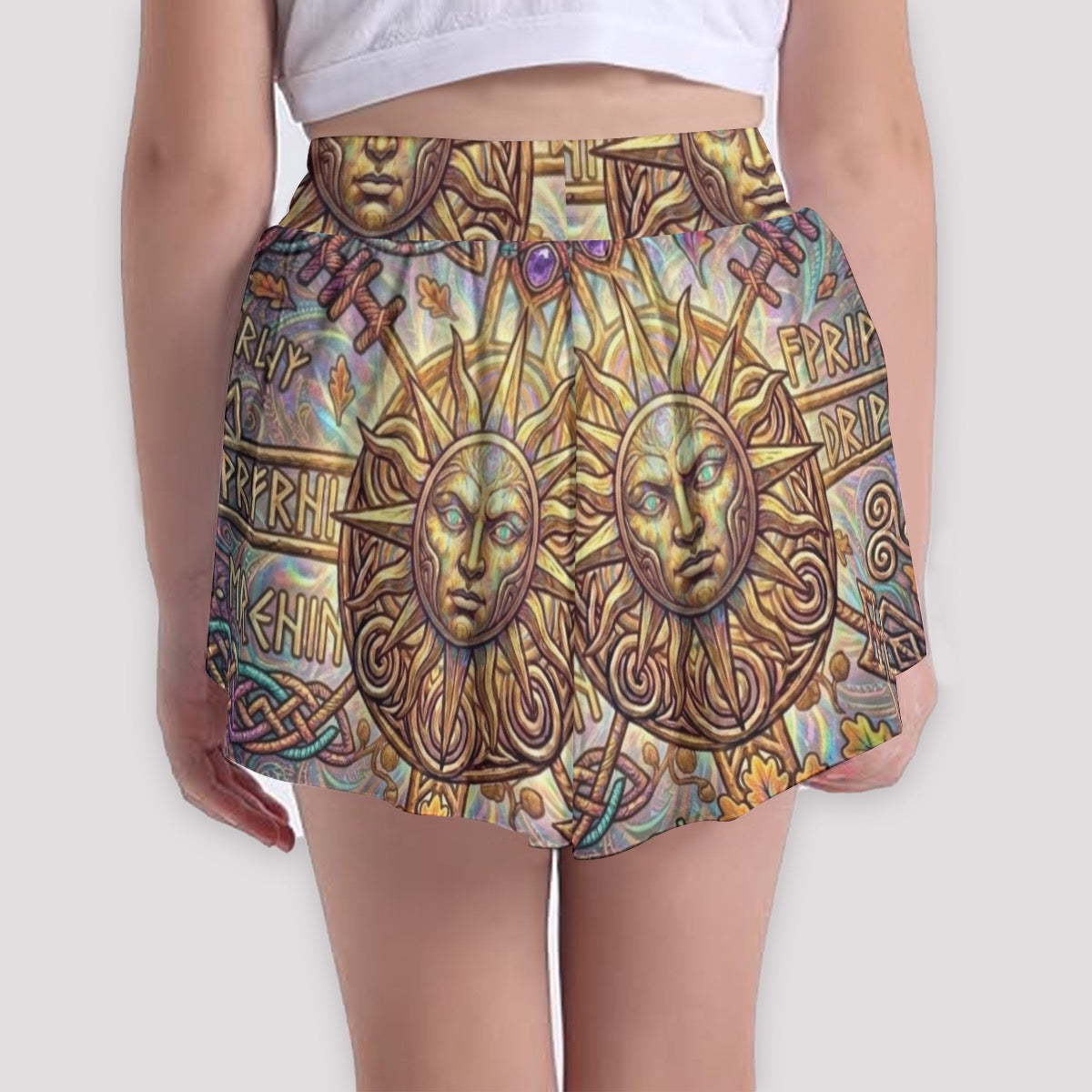 All-Over Print Girls' Sports Culottes