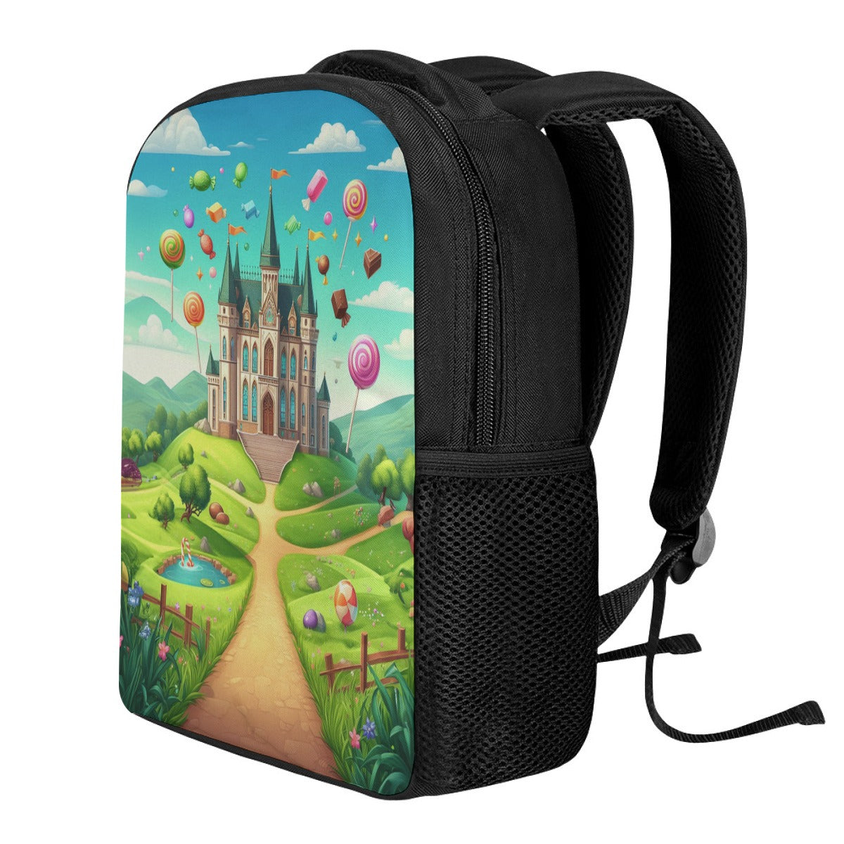 Candy Coated Fantasy Kid's Student Backpack