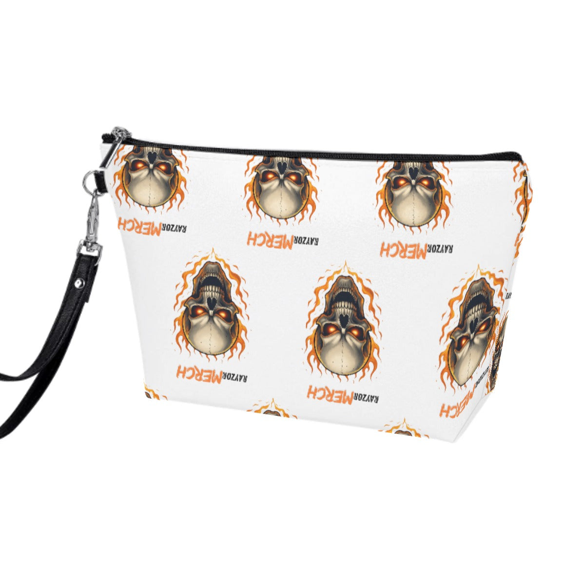Cosmetic Bag With Black Handle
