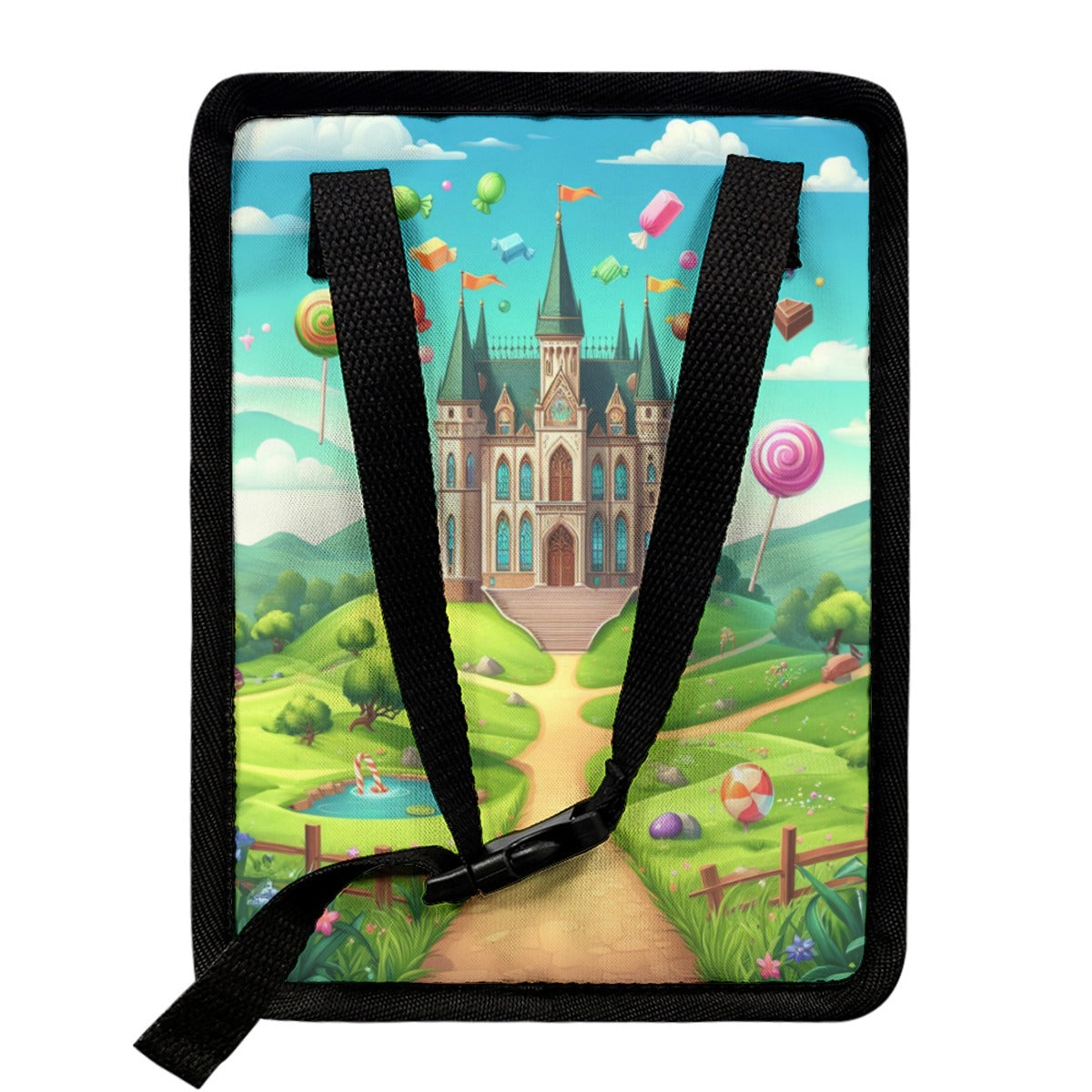 Candy Coated Fantasy Kid's Car Hanging Trash Bin