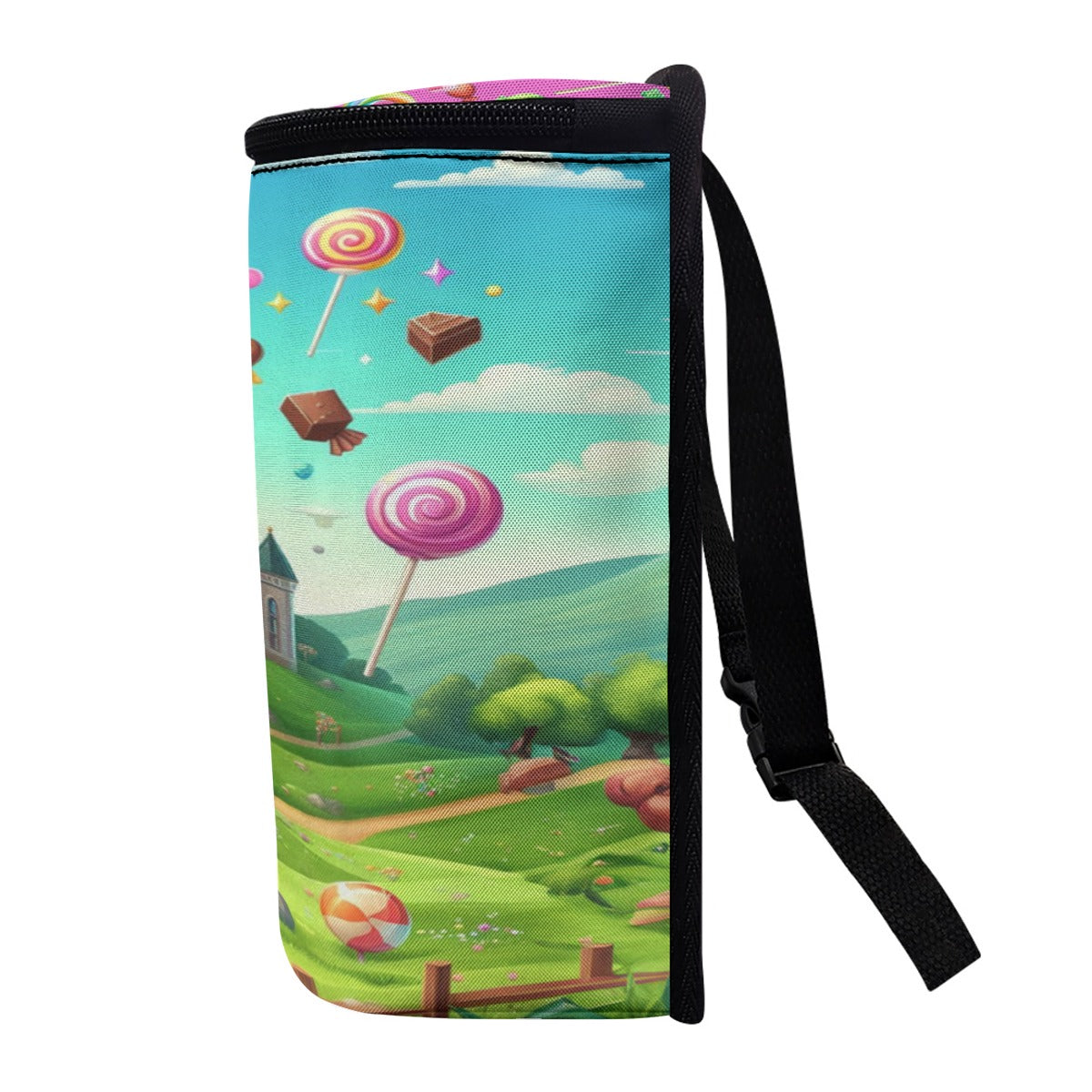 Candy Coated Fantasy Kid's Car Hanging Trash Bin
