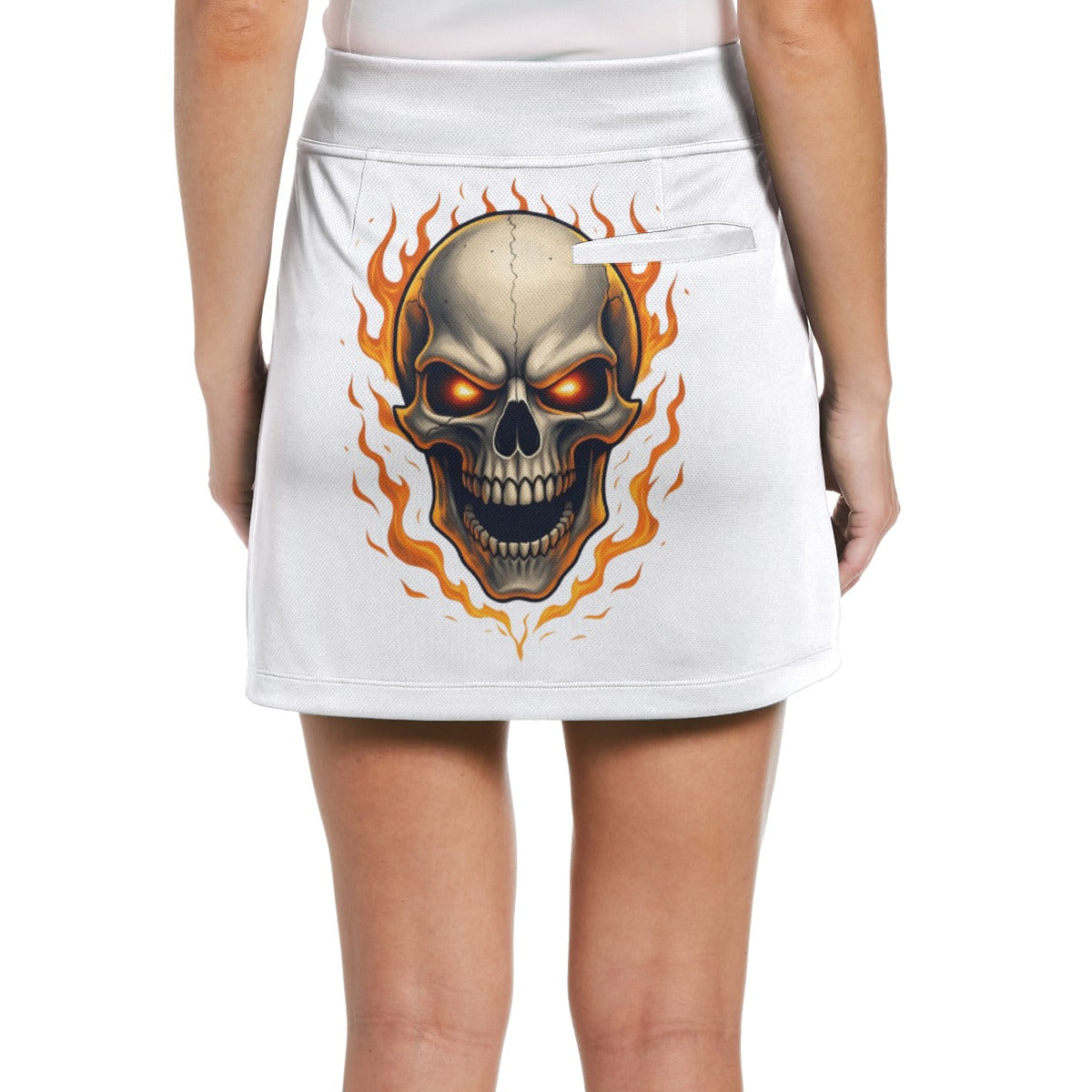 All-Over Print Women's Middle-Waisted Skorts