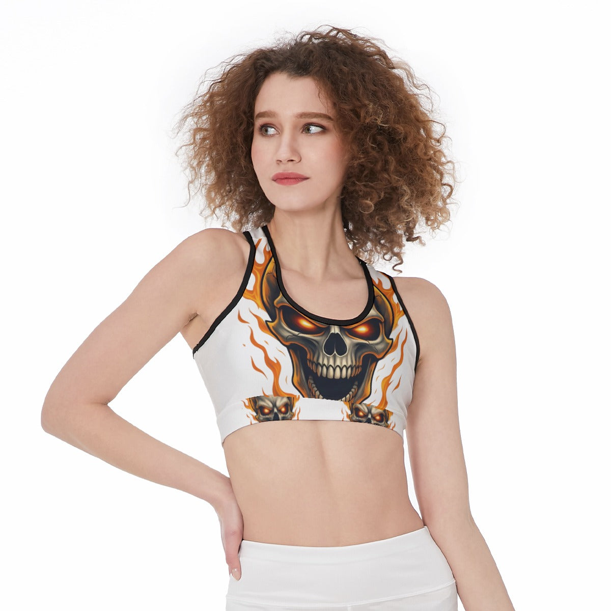All-Over Print Sports Bra