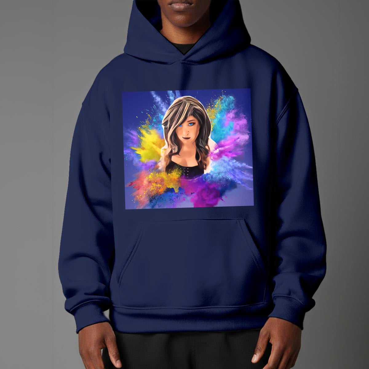 Chrissy Lovely Unisex Pullover Hoodie with Micro-Fleece Lining|DTF