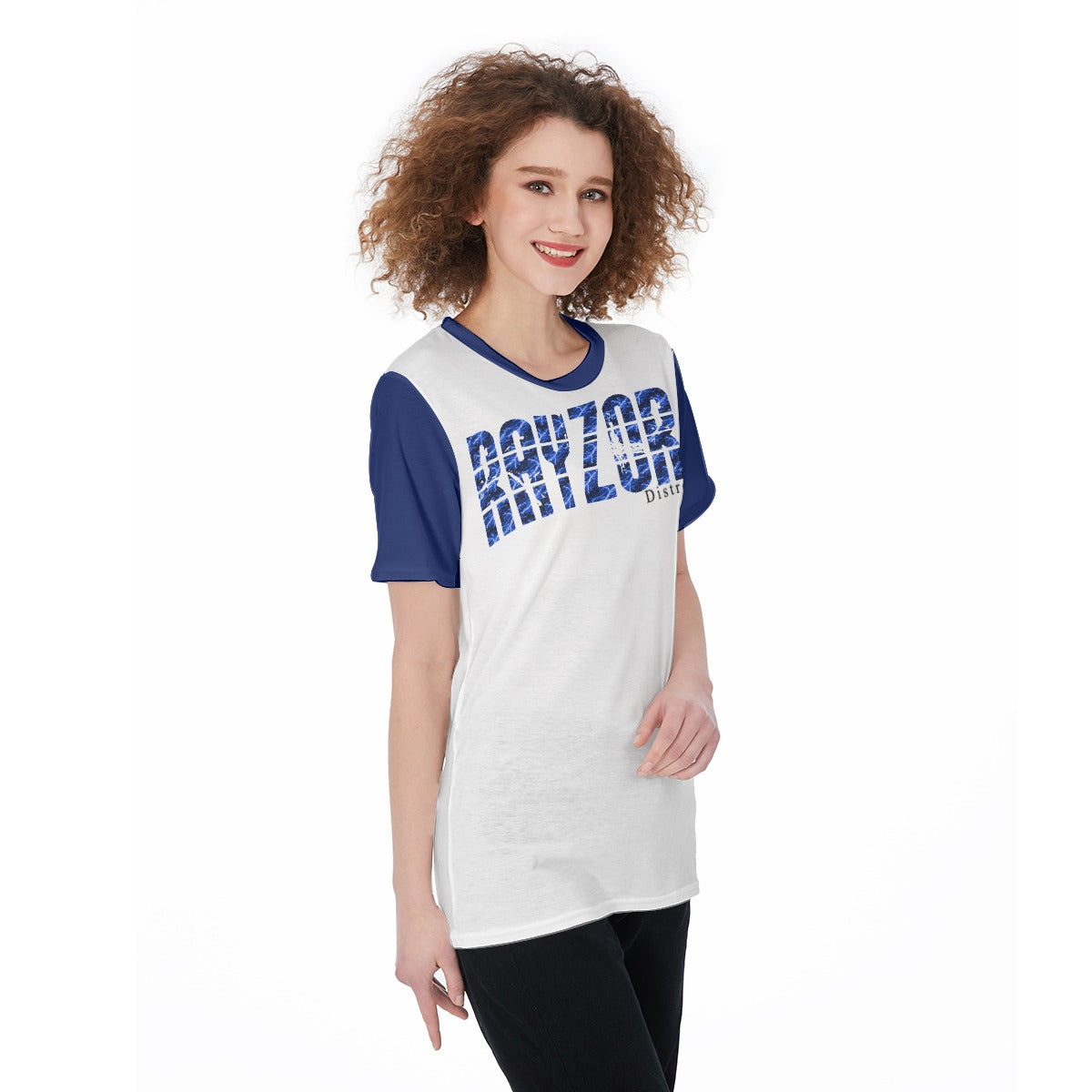 Rayzor Women's O-Neck T-Shirt|180 GSM Jersey