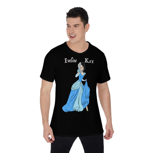Eveline Kay  Men's O-Neck Cinderella T-Shirt