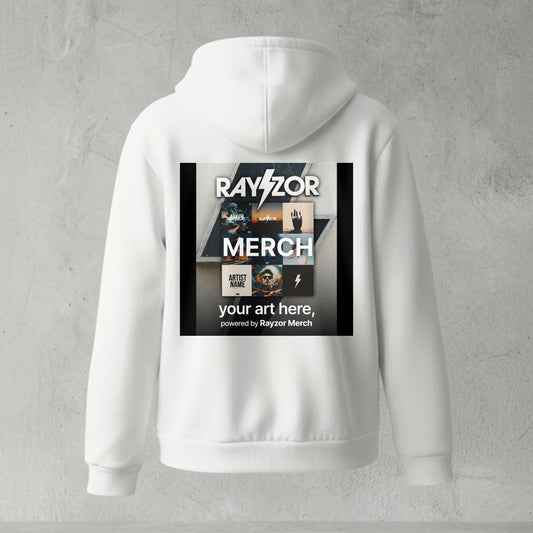 personalized Men’s Zip Sweatshirt|DTF Back and Front