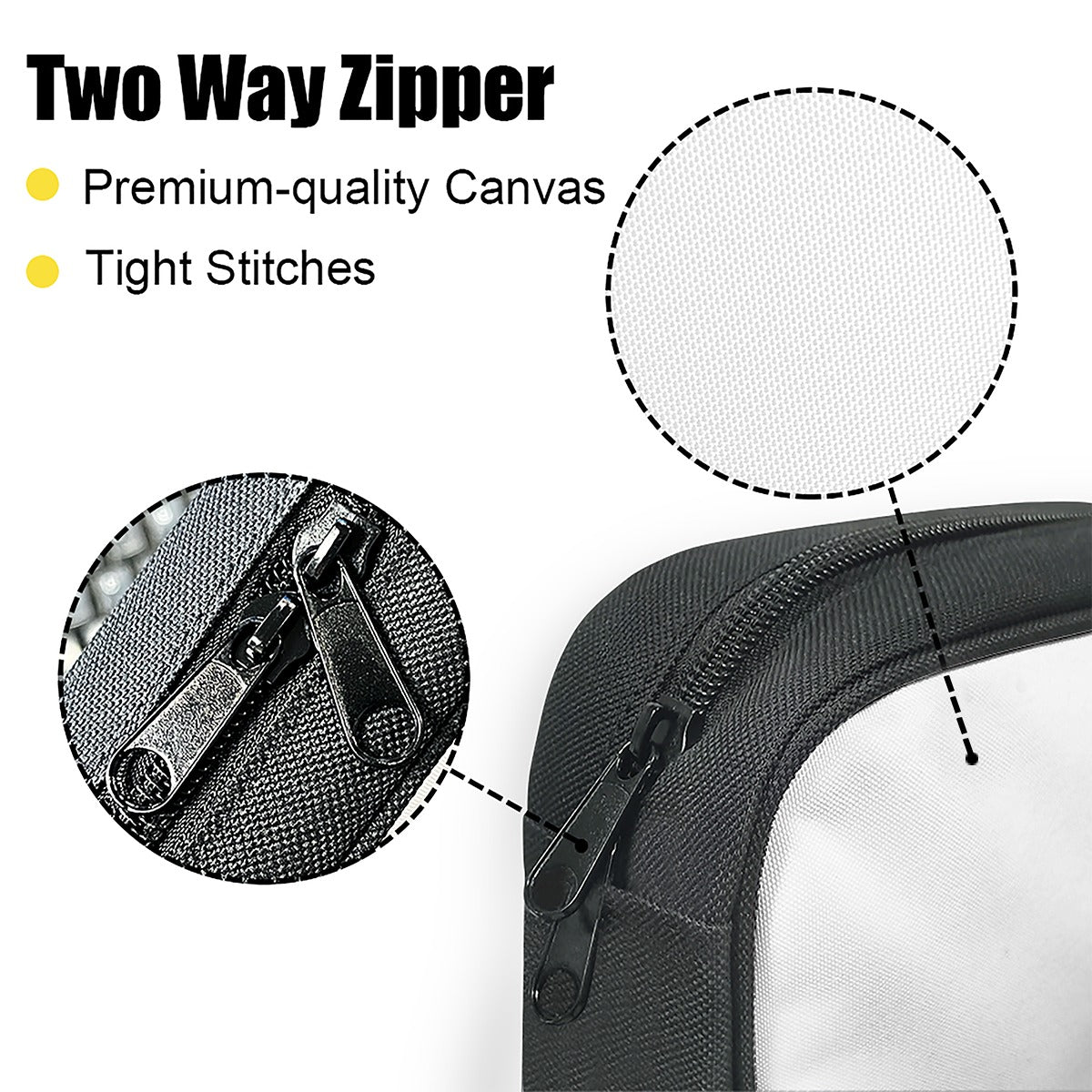 Simple Canvas Storage Bag Single side Printing