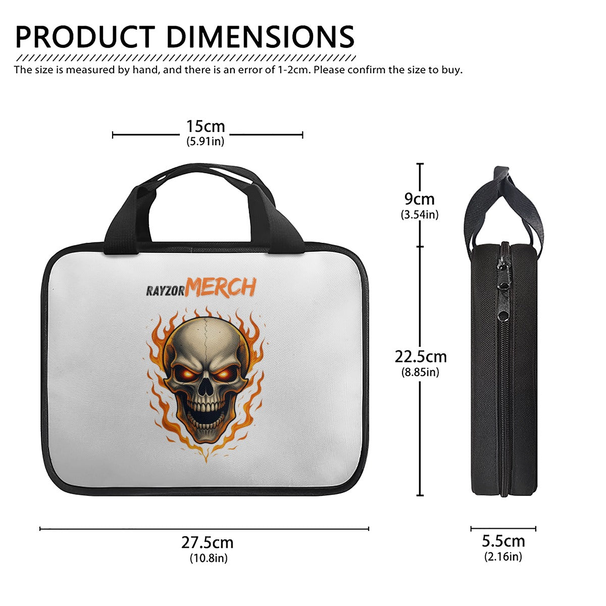 Simple Canvas Storage Bag Single side Printing