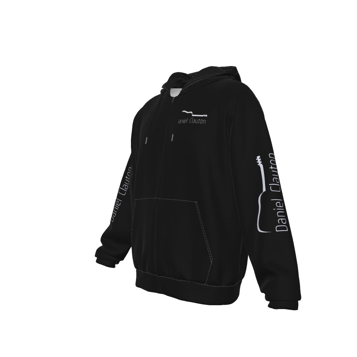 Daniel Clayton Collection Men's Heavy Fleece Zip Up Hoodie