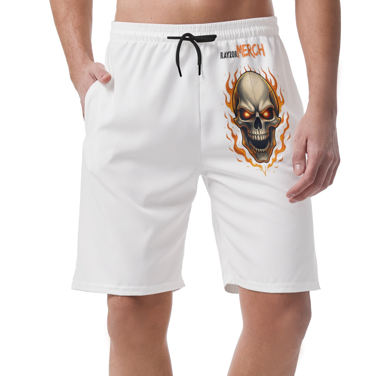 All-Over Print Men's Casual Short Pants