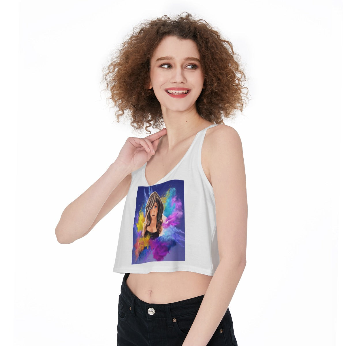 Chrissy Lovely Crop-Tank Top