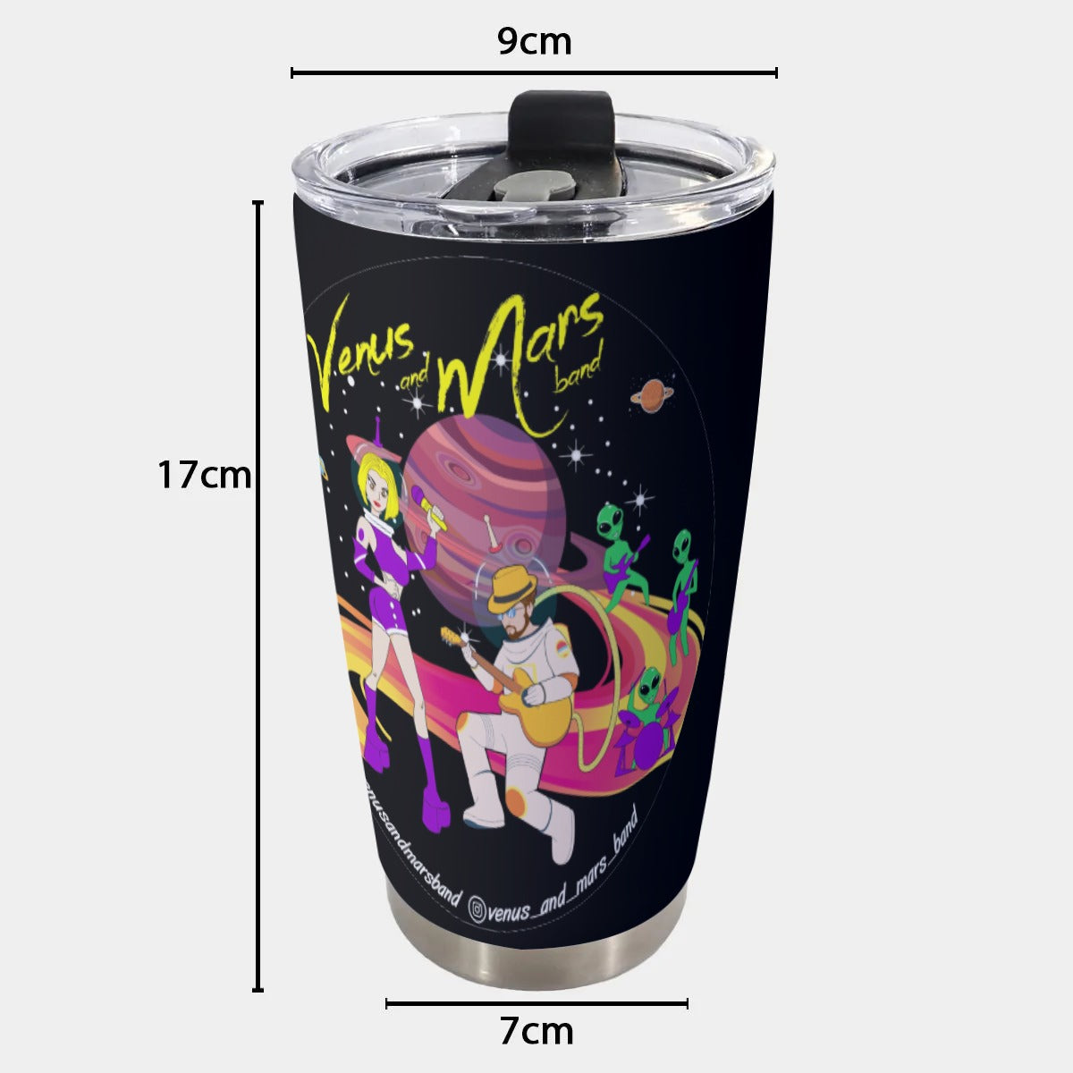 Venus and MarsTumbler 20oz