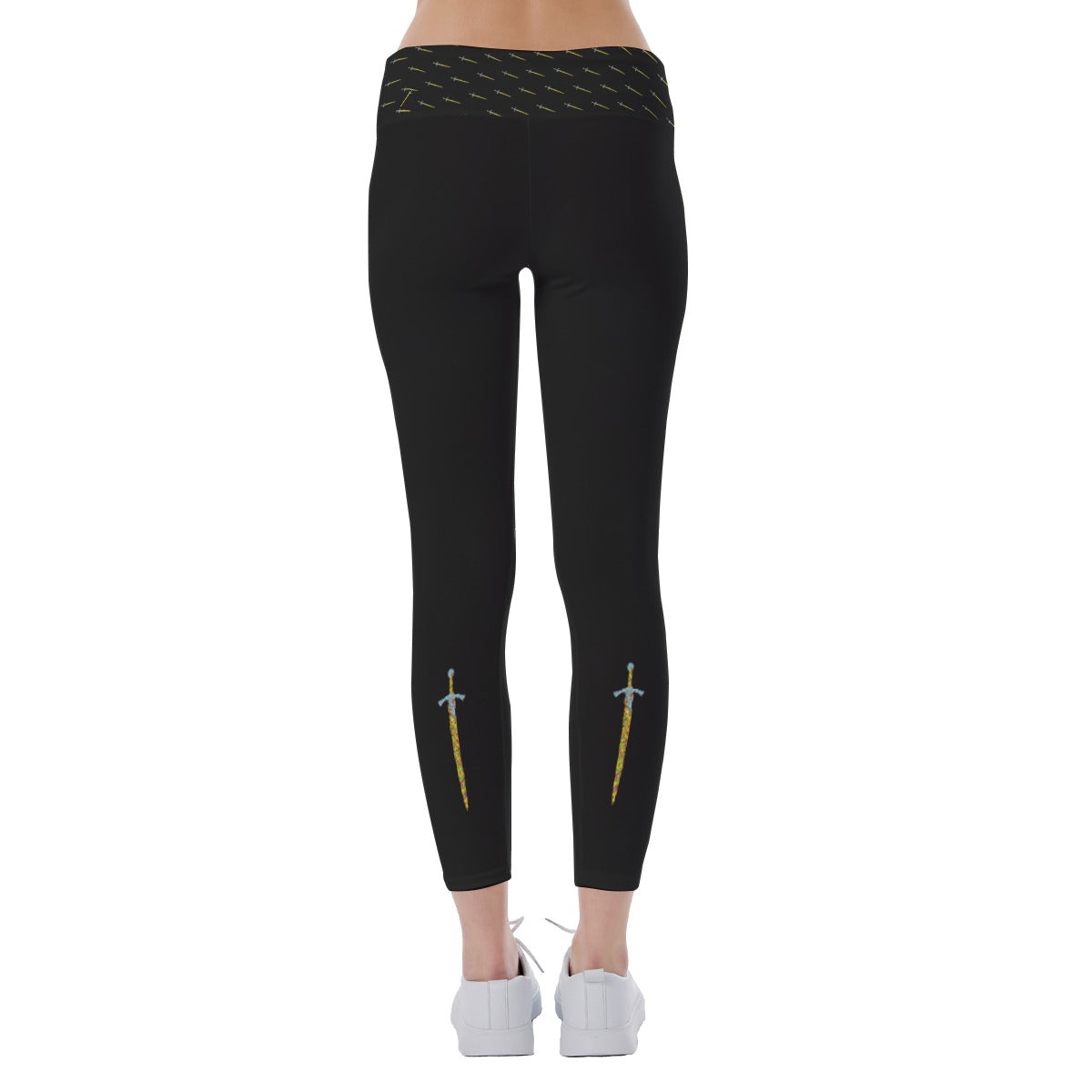 Eveline Kay Women's Sword Yoga Leggings