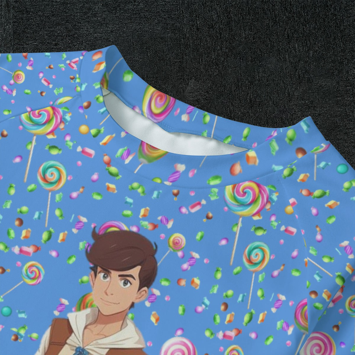 Candy Coated Fantasy Kid's Sleep Blue Pajamas #002