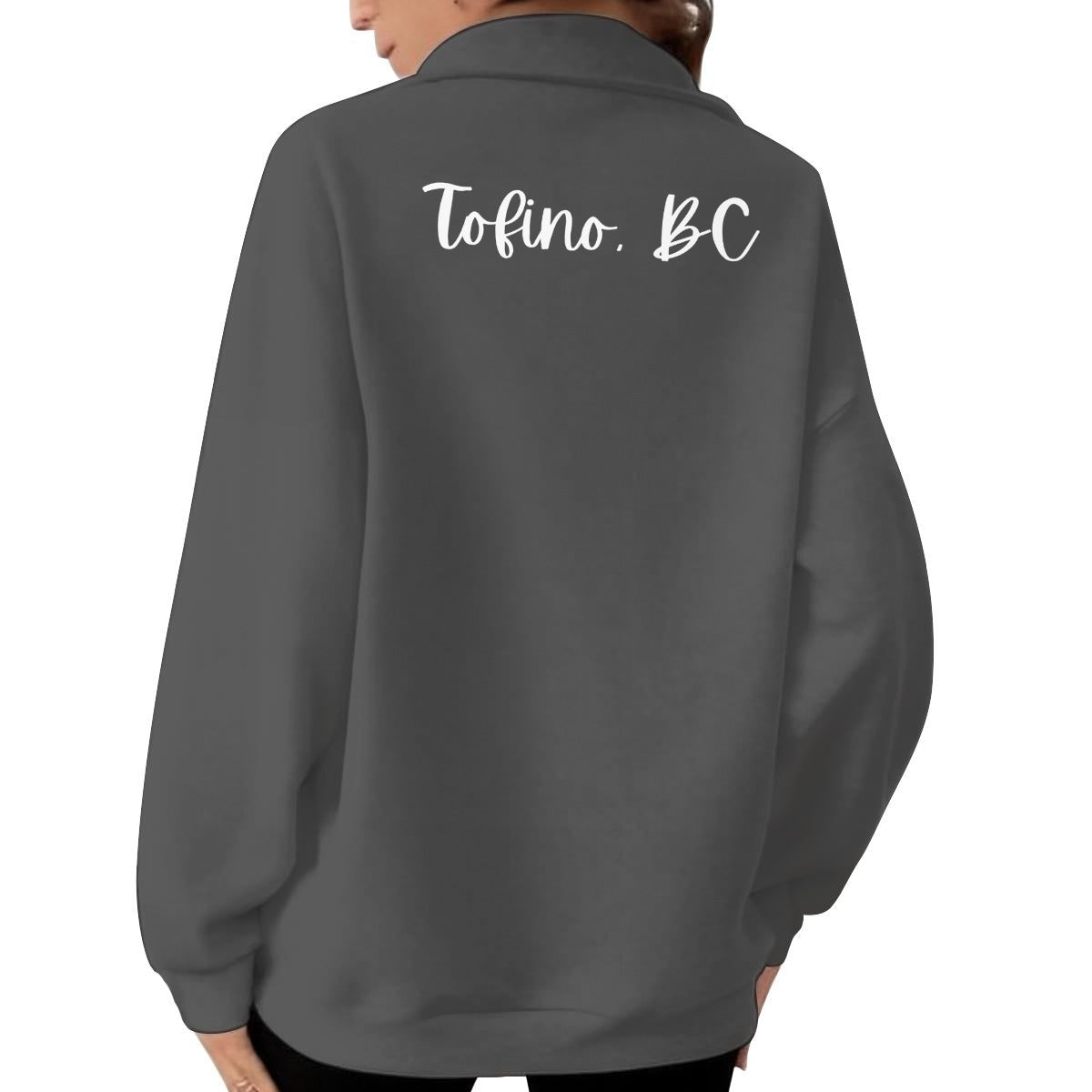 Suspect Hero Crab Trap Women's Half-Zip Sweatshirt With Fleece