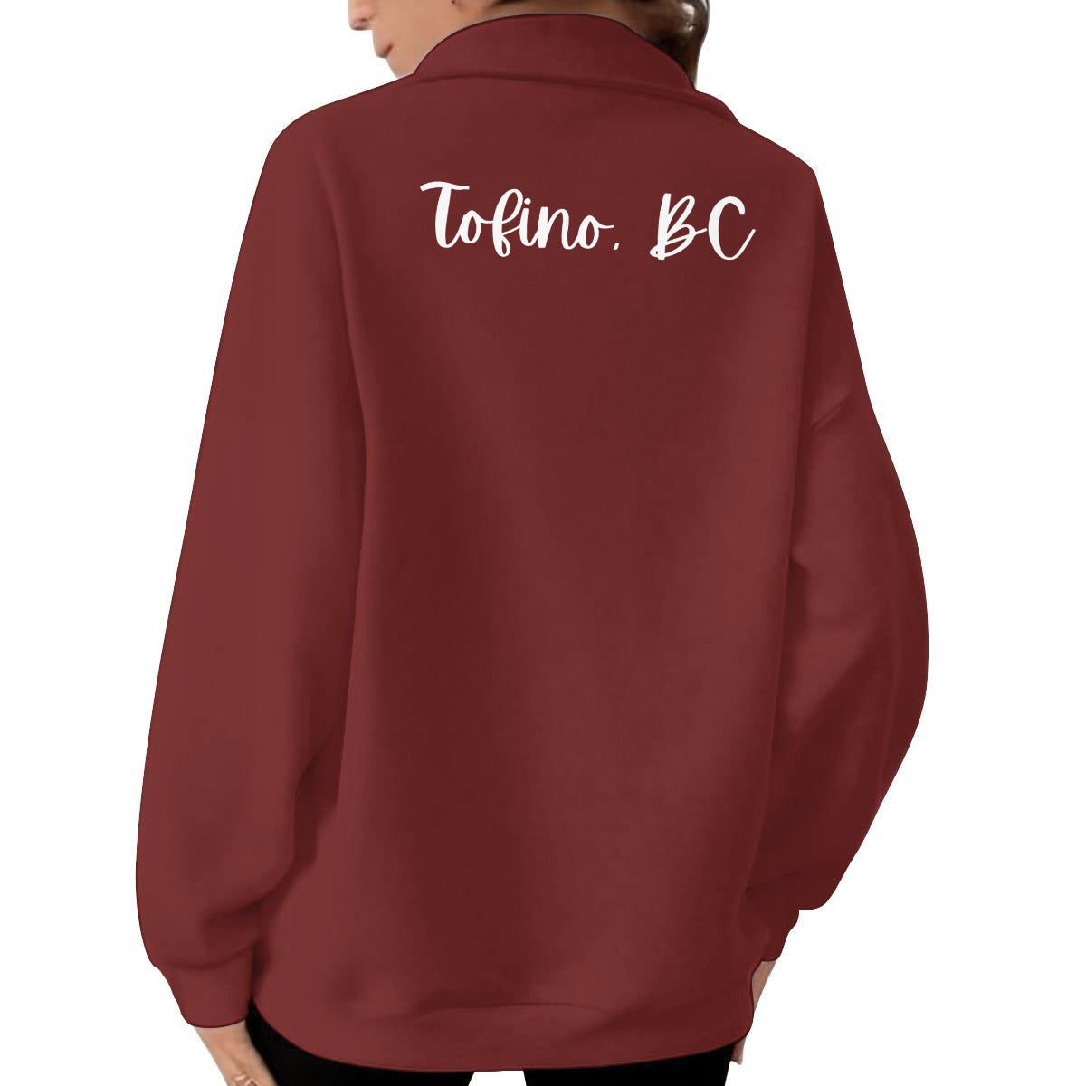 Suspect Hero Crab Trap Women's Half-Zip Sweatshirt With Fleece