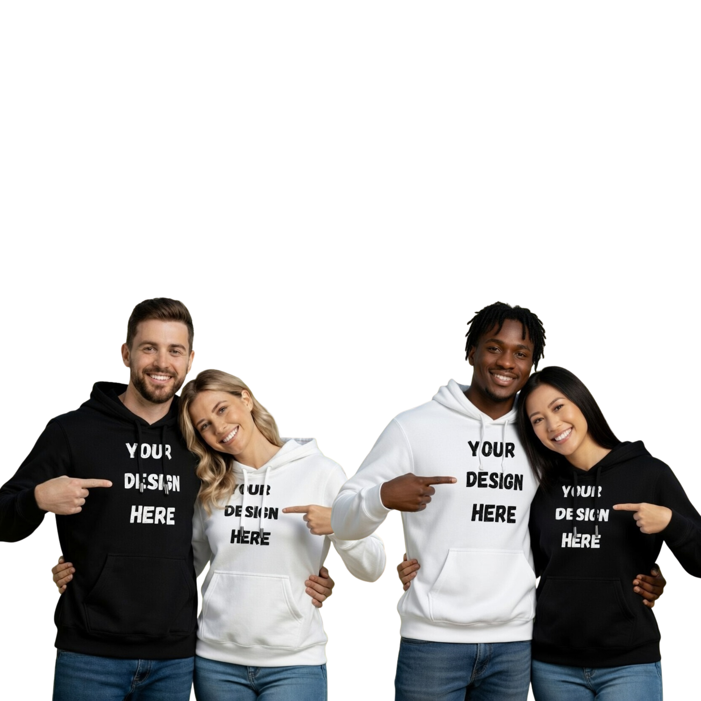 10-Pack Unisex Pull over  Hoodie – Starter Bulk Bundle Sizes: 1S / 2M / 3L / 3XL / 1XXL