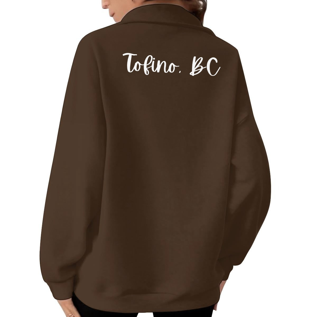 Suspect Hero Crab Trap Women's Half-Zip Sweatshirt With Fleece