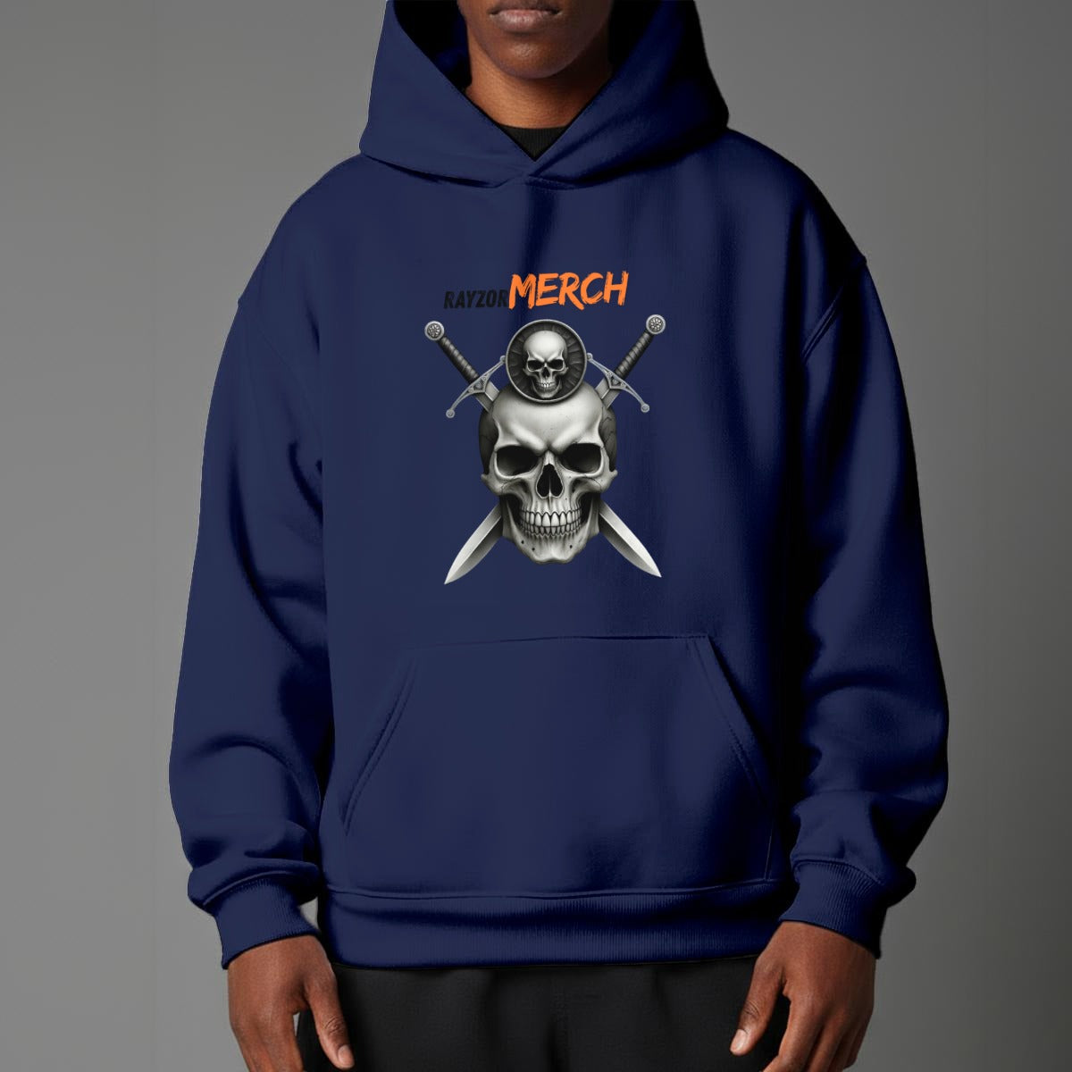 Skull and Swords Collection Unisex Pullover Hoodie