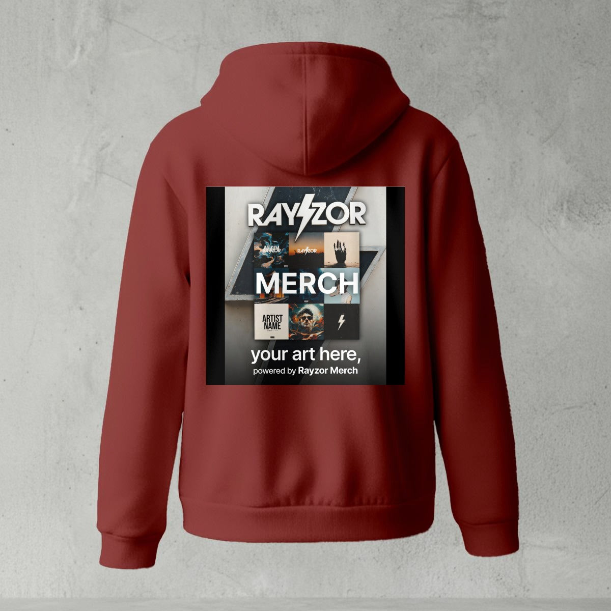 20-Pack Bulk Bundle – Unisex Zip Sweatshirt DTF