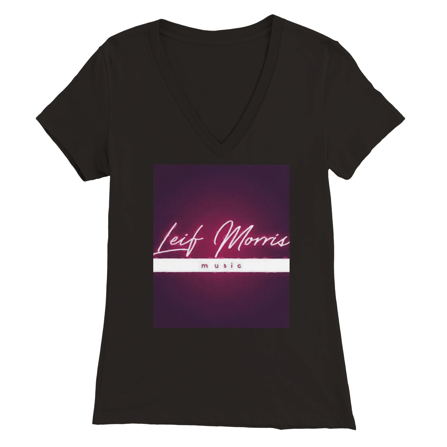 Leif Morris Premium Womens V-Neck T-shirt