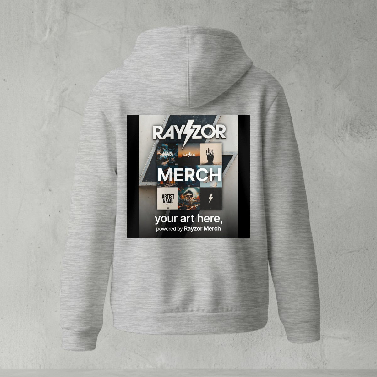 20-Pack Bulk Bundle – Unisex Zip Sweatshirt DTF