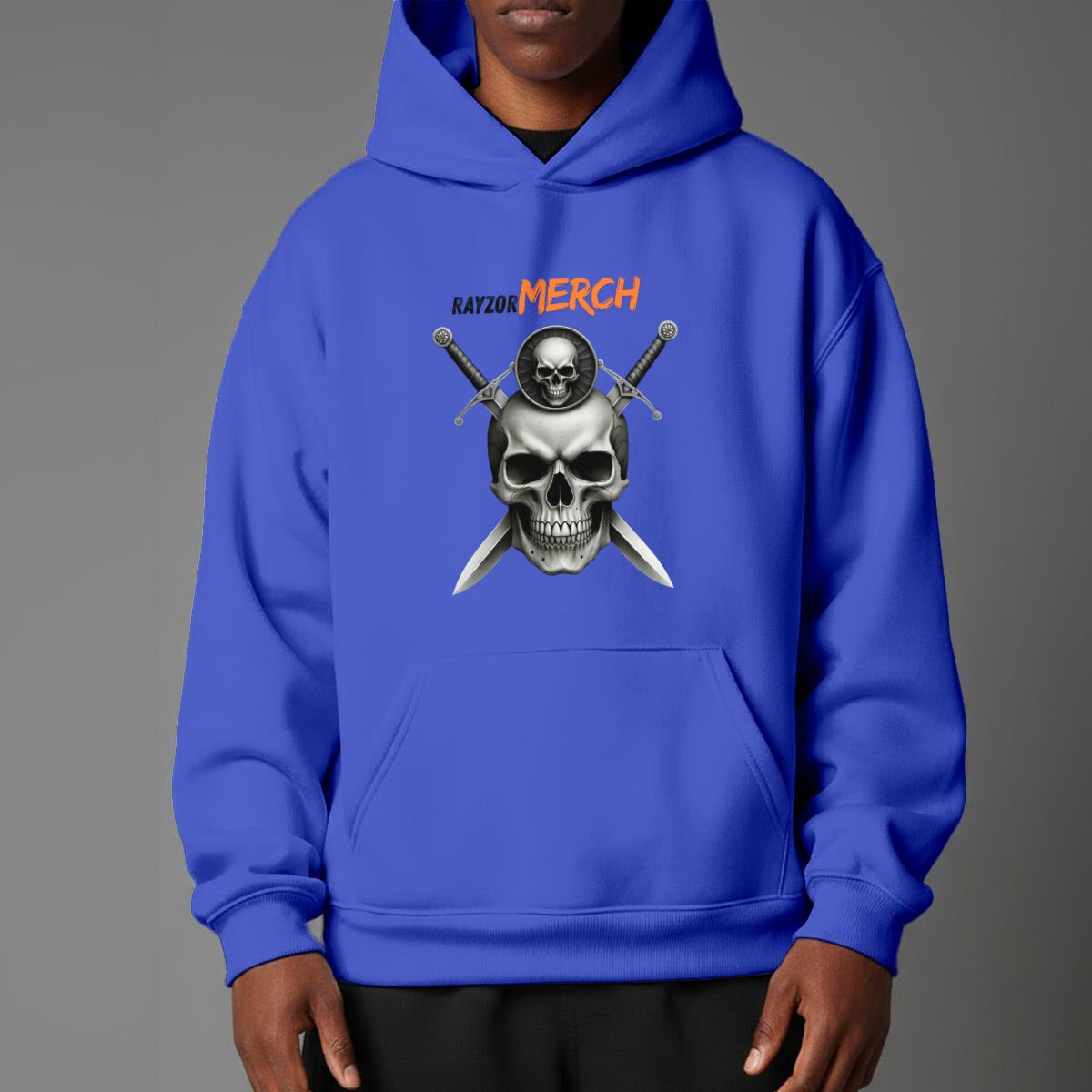 Skull and Swords Collection Unisex Pullover Hoodie