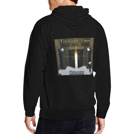 Jonas Hornqivst - Treasure Land - Gateway Album Cover Men's Zip Hoodie