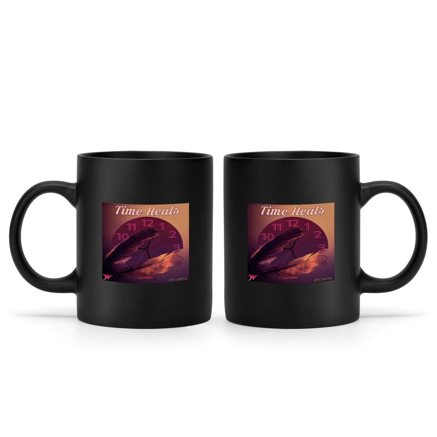 Jevanni Black Mug