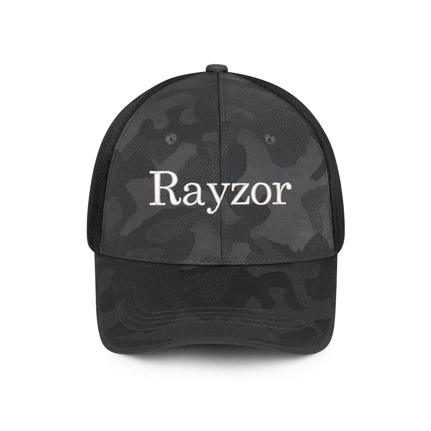 Rayzor Embroidered Mesh Sports Camo Caps