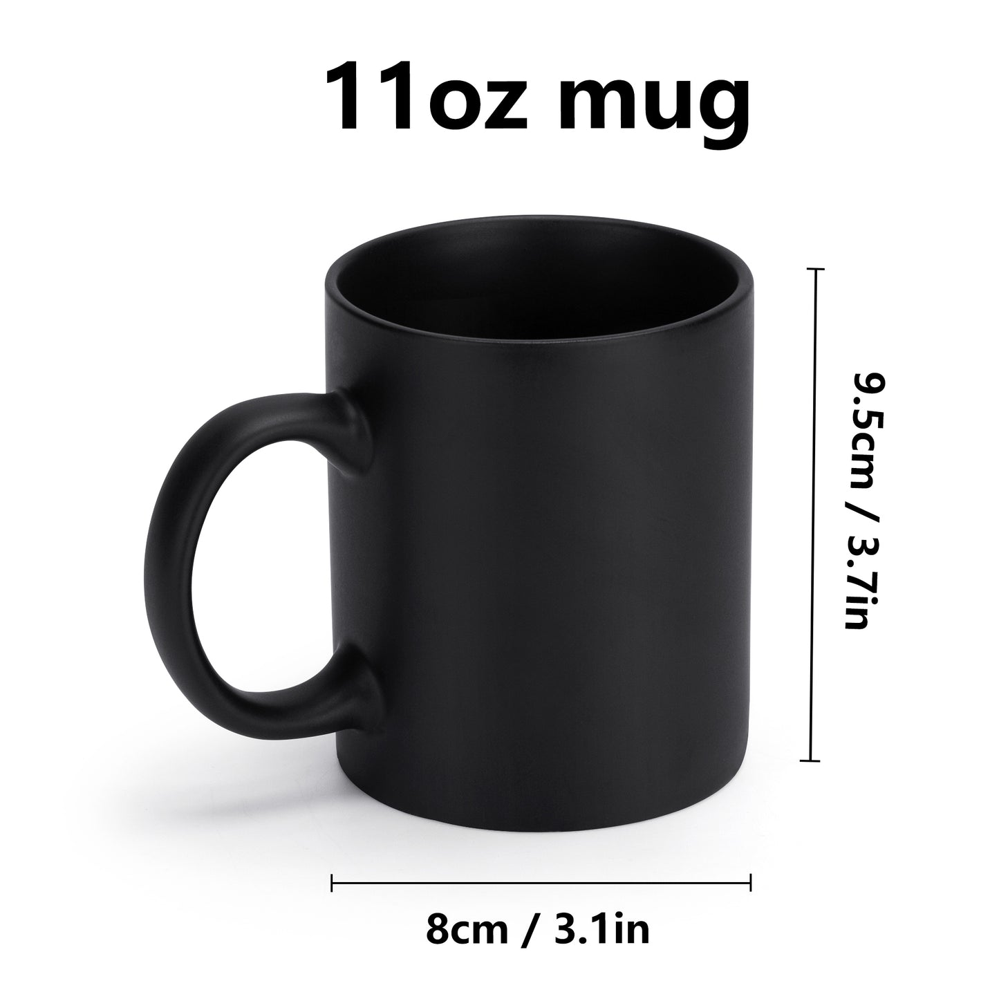 B DIAMOND Black Mug