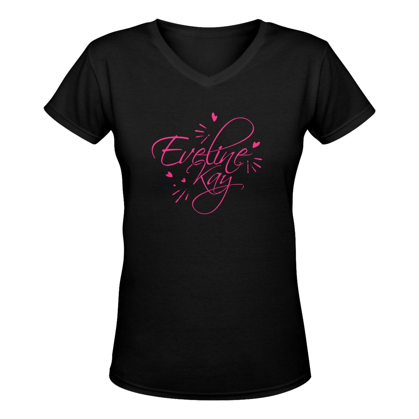 Eveline Kay V-neck Women's T- shirt