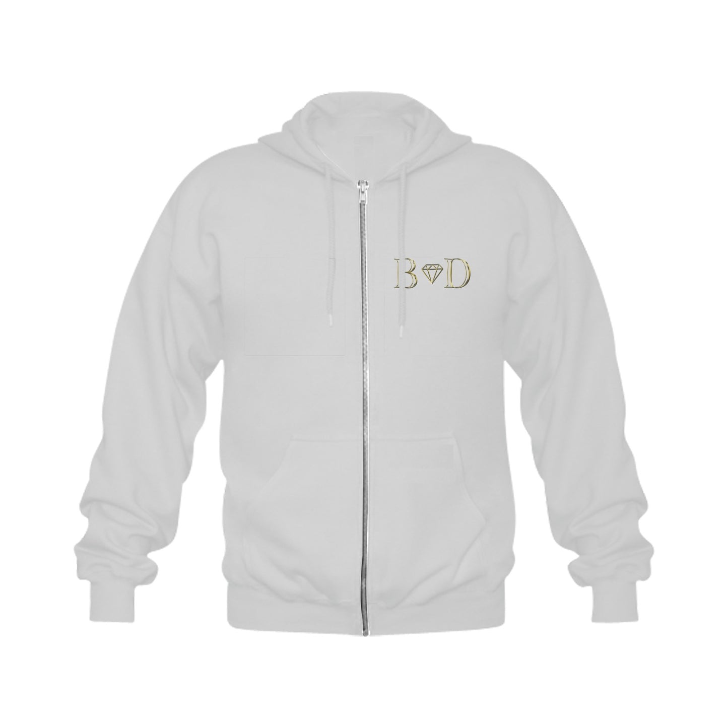 B Diamond Unisex Zip Hoodie