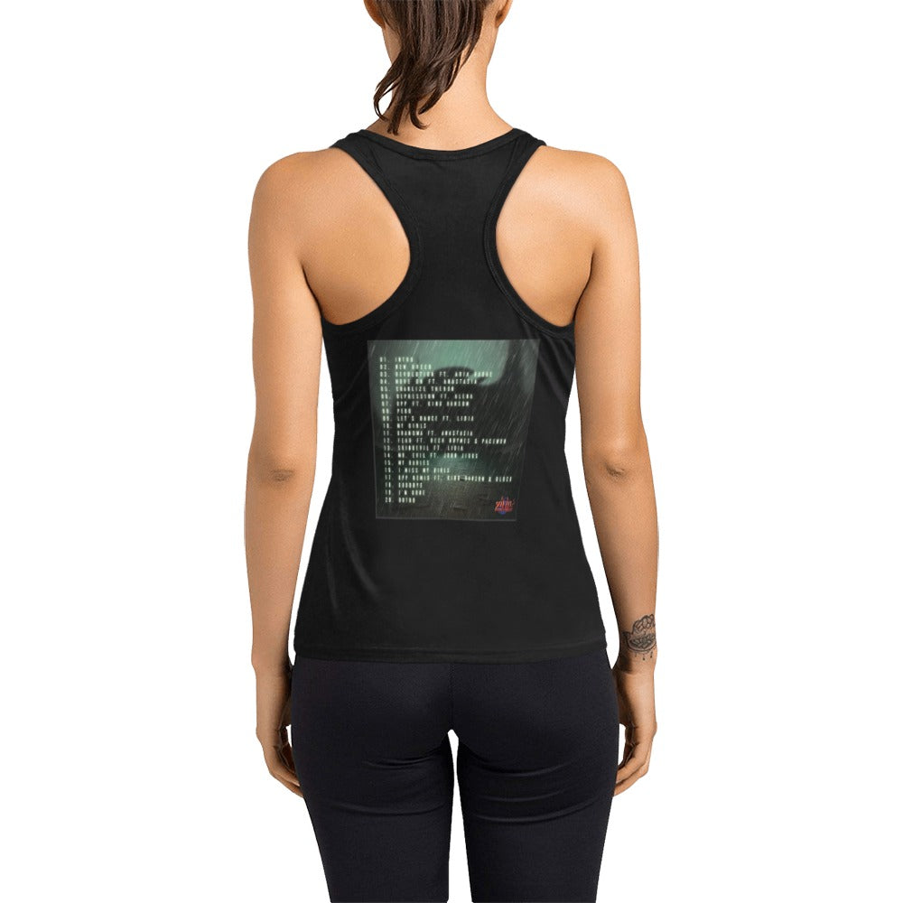 Skin devils Fear-Moreno Women's Racerback Tank Top