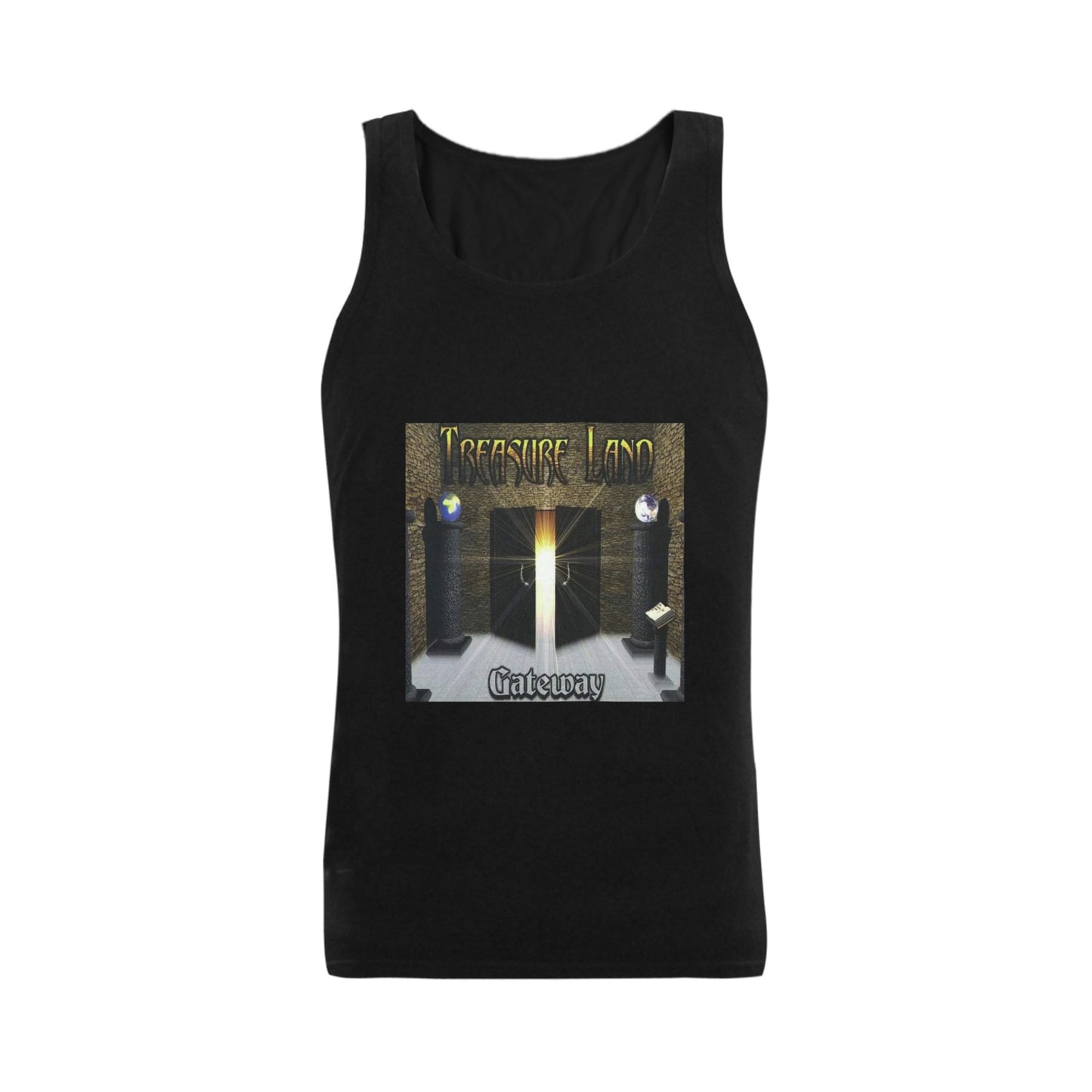 Jonas Hornqivst - Treasure Land - Gateway Album Cover Men's Shoulder-Free Tank Top