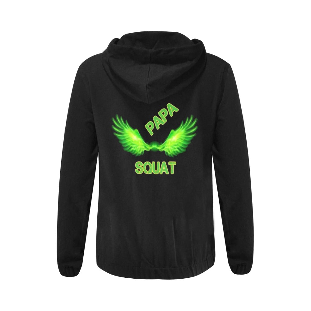 Papa Squat Women's Zip Hoodie