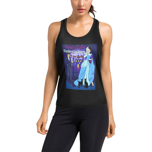 Eveline Kay Cinderella Demon Women's Racerback Tank Top