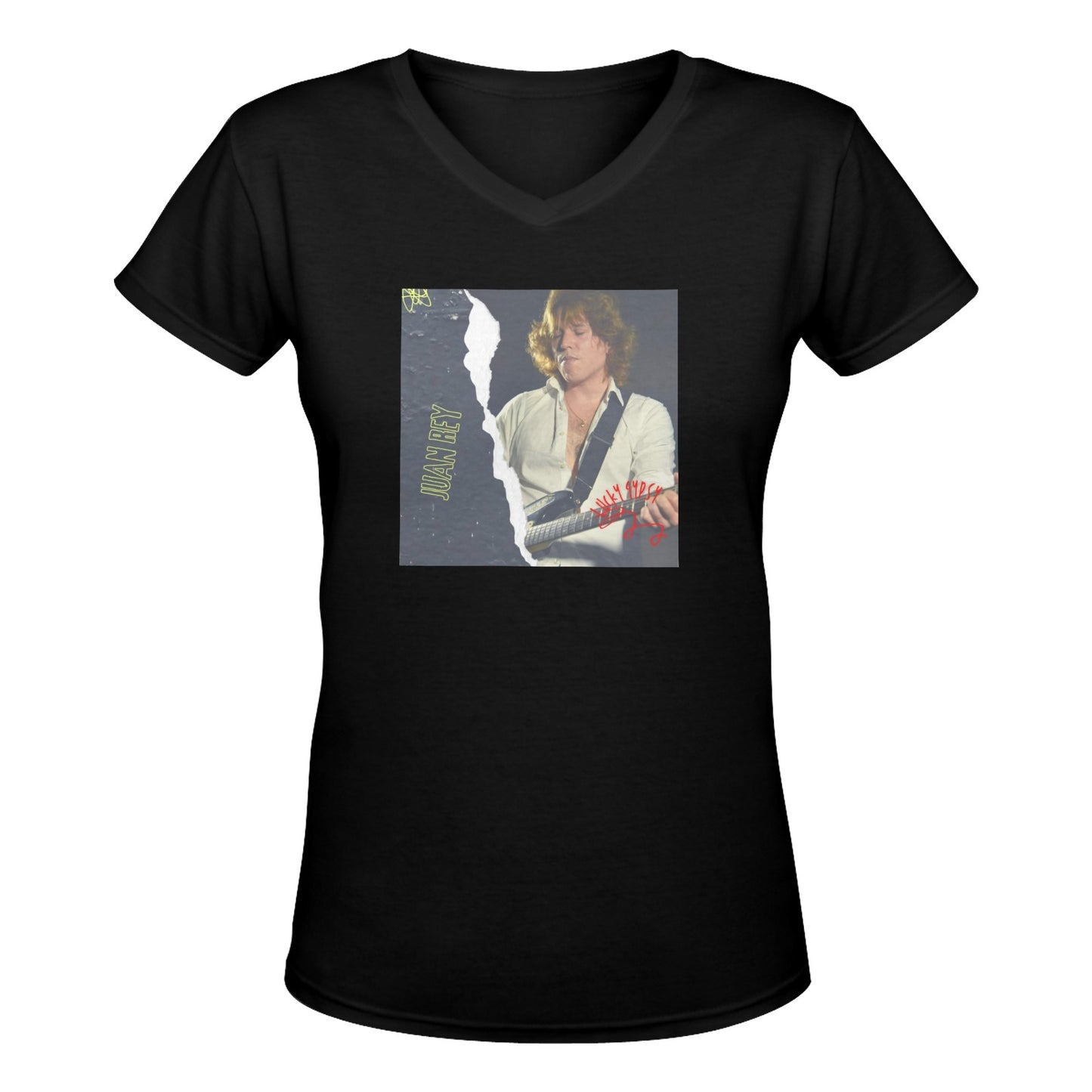 Juan Rey Lucky Gypsy V-neck Women's T-shirt