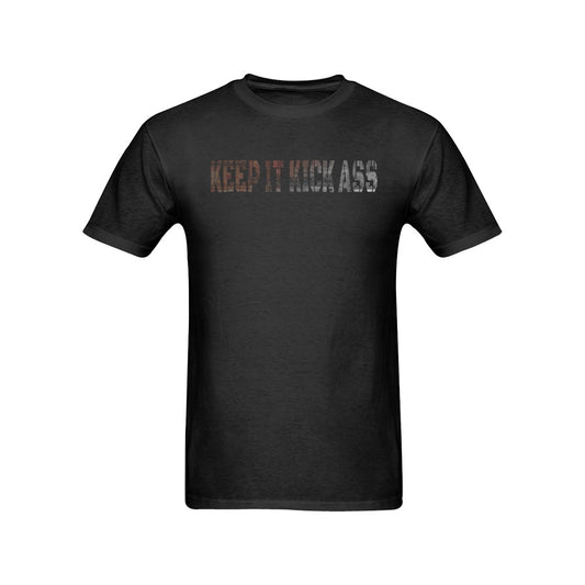 Jonas Hornqvist Keep It Kick Ass Custom Men's T-shirt(USA Size)