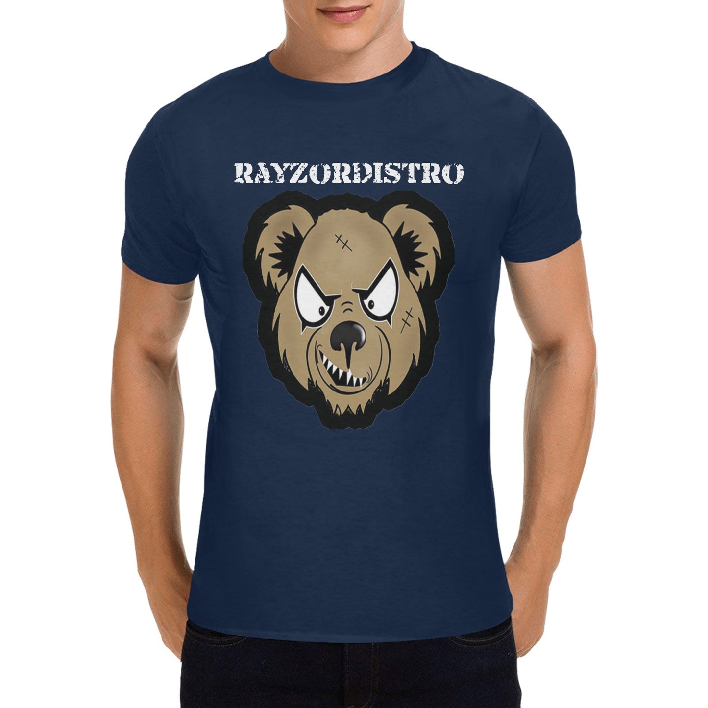 Rayzor-Distro - Ray Bear Classic Mens T-shirt